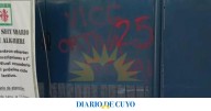 Escándalo en un festejo frustrado de egresados sanjuaninos: grafiti provocativo, sanciones y pedidos de disculpas ignorados