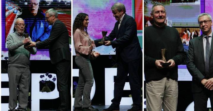 Germán González, Chema Royo y Xiana Pungín, de maestros a aprendices del deporte y la vida