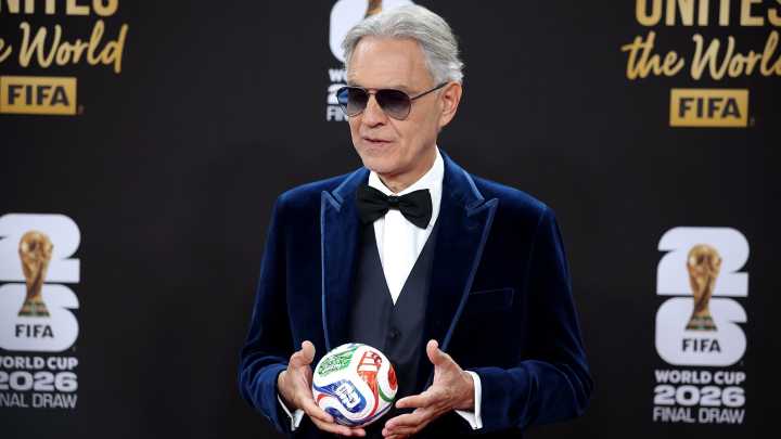 Andrea Bocelli Deslumbra en Inauguración del Sorteo del Mundial 2026: Esta Canción Interpretó