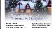 Lyric Repertory Company to reprise 'Christmas in Montpelier' as a fundraiser on Dec. 12