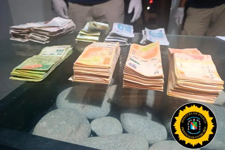 Múltiples allanamientos en ciudades entrerrianas: son más de $14 millones el monto secuestrado