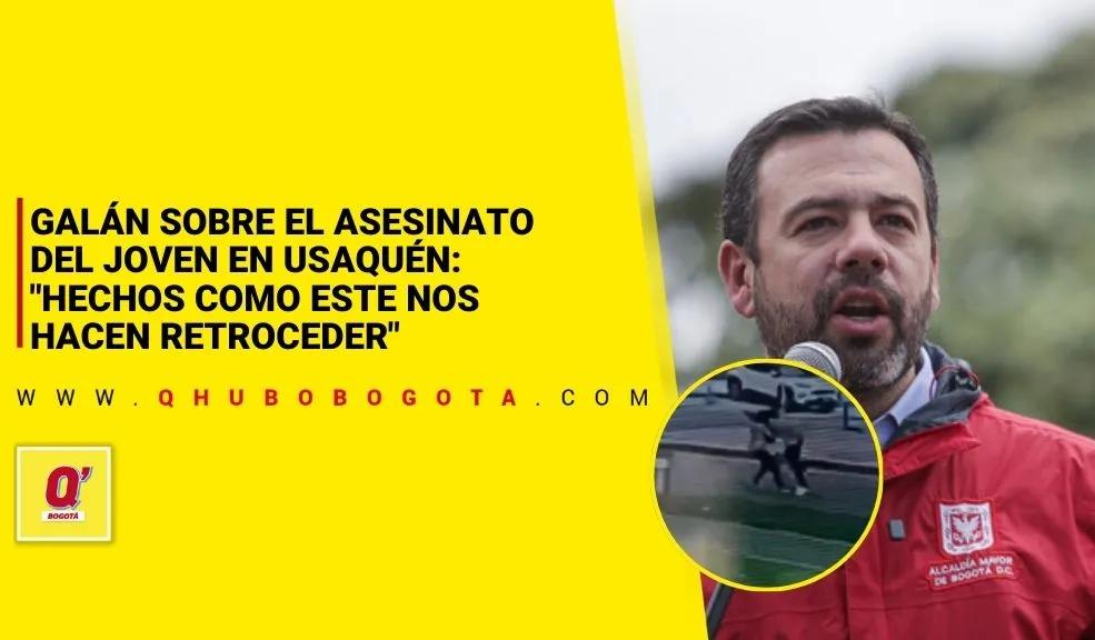 Alcalde Galán reconoce fallas en la reacción institucional frente a delincuentes de Usaquén