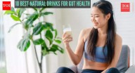10 best natural drinks for gut health, as per a gastroenterologist