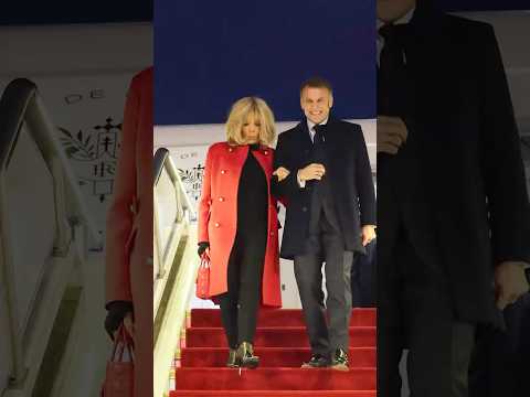 Macron Arrives in Beijing to Meet China's Xi