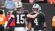 Raiders to start QB Kenny Pickett vs. Eagles with Geno Smith out with shoulder injury