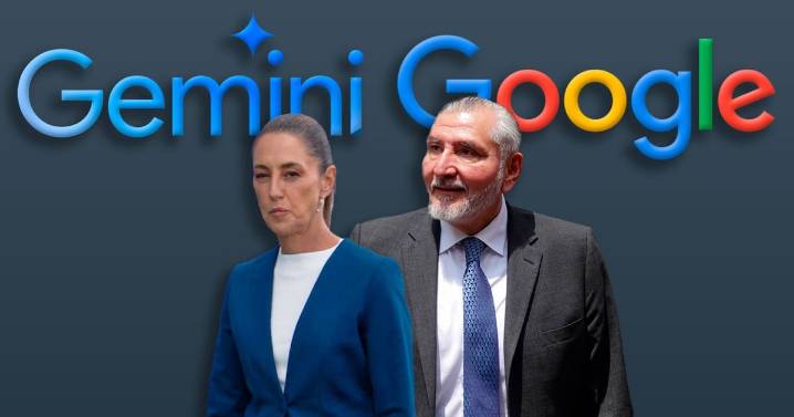 Adán Augusto López exige a Google frenar videos fraudulentos que utilizan la imagen de Claudia Sheinbaum