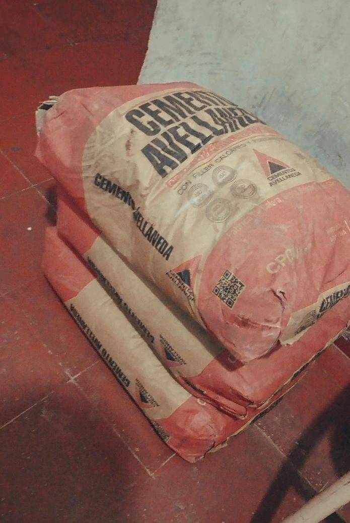 La Policía recuperó bolsas de cemento robadas en el barrio ATP Nuevo