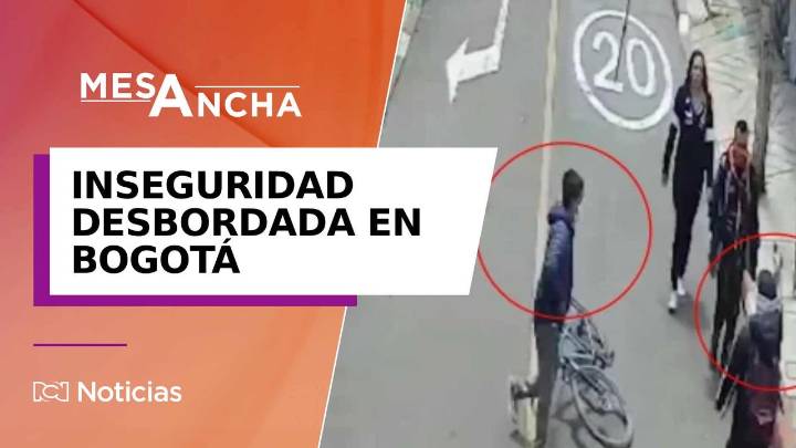 Crece la preocupación por la inseguridad en Bogotá y la crisis judicial