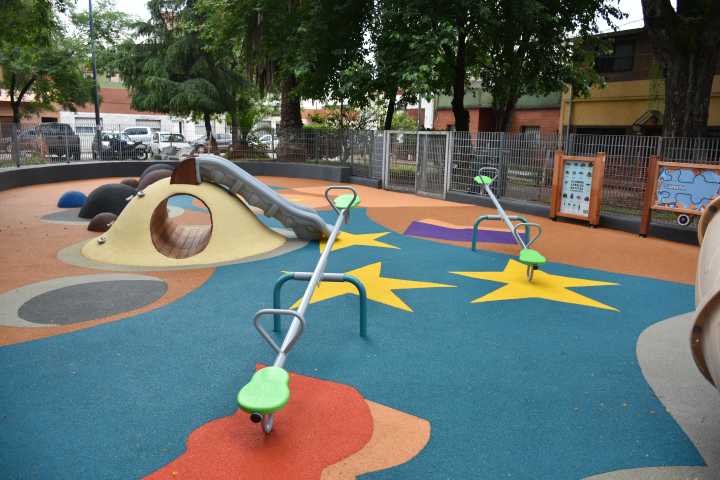 Ya se encuentra concluida la renovación de la Plazoleta Lindor Sotomayor, en Villa del Parque