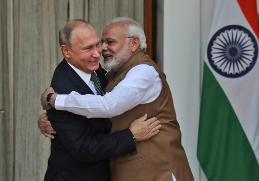 Putin llega a Nueva Delhi en visita oficial para fortalecer lazos entre Rusia e India