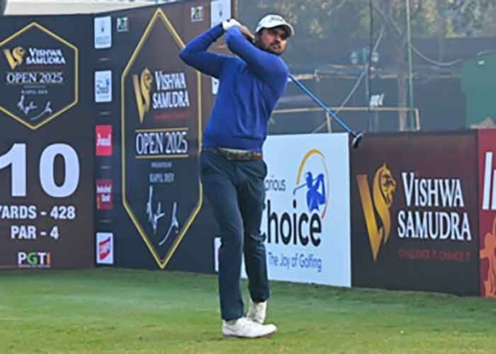 Jairaj Singh Sandhu takes day one honours at Vishwa Samudra Open 2025