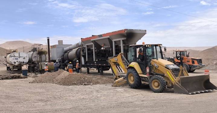 Carretera Los Ángeles – Yacango registra un avance del 60 % en su ejecución