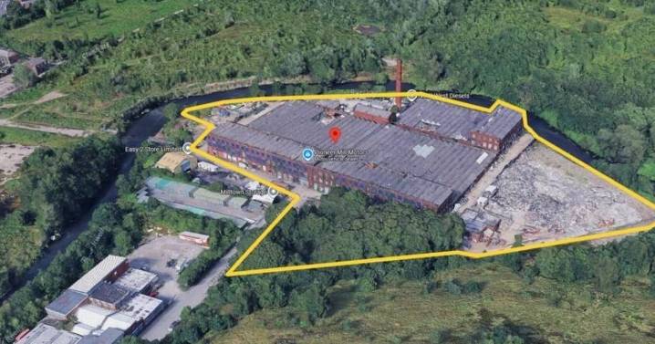 Mill complex that was left derelict by massive fire goes on the market