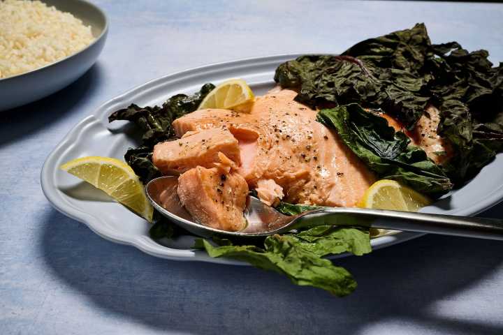 Samin Nosrat’s slow-cooked salmon couldn’t be simpler