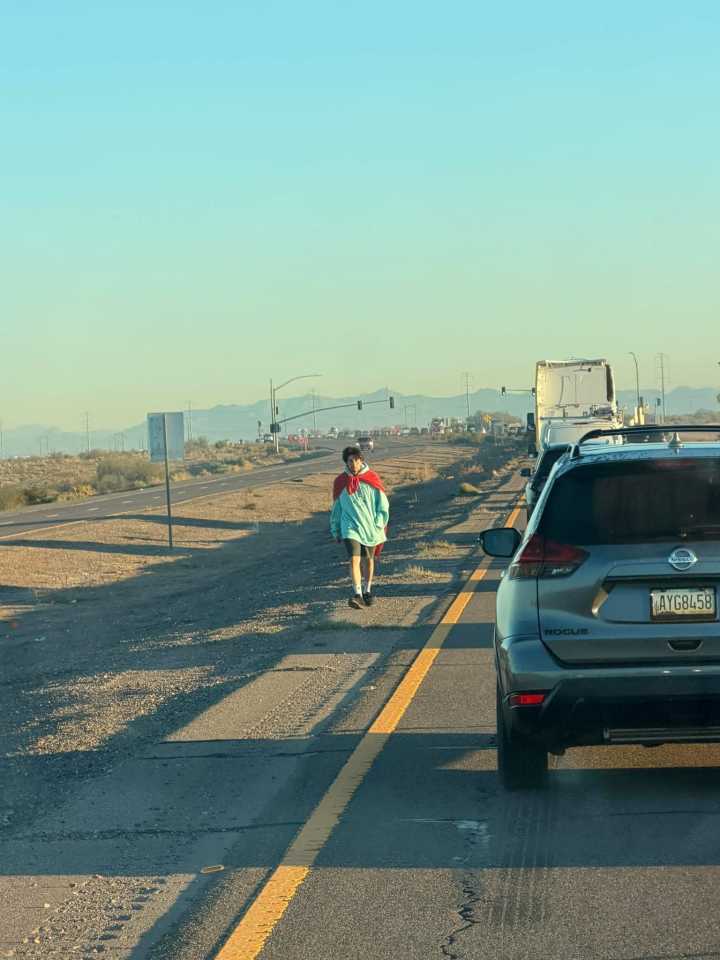 Troopers intercept caped man seen wandering SR 347