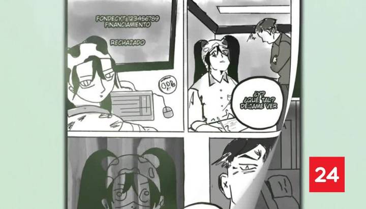 Jóvenes chilenos premiados por sus talentosos mangas