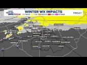 FORECAST: Cold rain across the Charlotte area Friday, wintry mix north of I