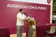 Joaquín Díaz Mena encabeza nueva Audiencia con el Pueblo en el Palacio de Gobierno en Mérida