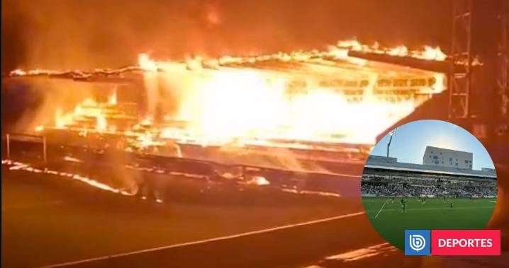 Tragedia en el fútbol de Finlandia: incendian el estadio de emblemático club tras su descenso