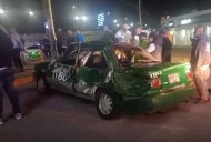 Muere taxista en volcadura frente a Citadina