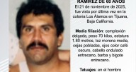 Se busca a Andrés Martínez Ramírez de 60 años