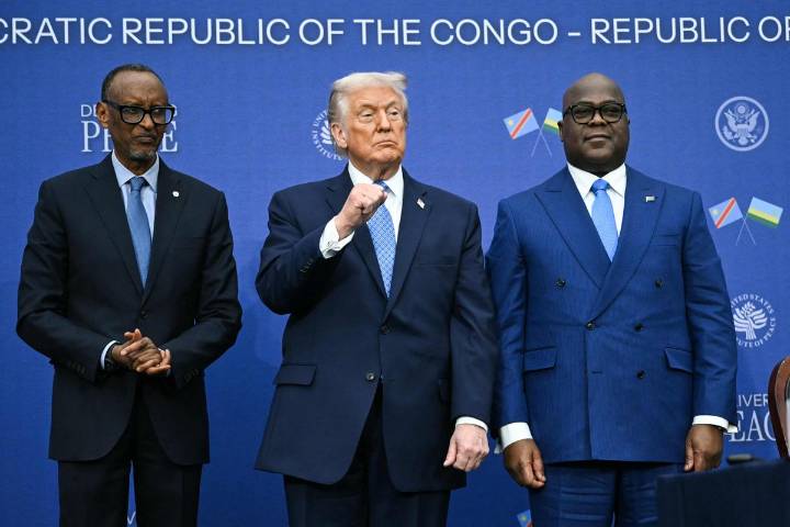 Trump atestigua acuerdo de paz entre República Democrática de Congo y Ruanda