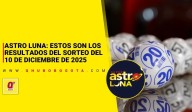 Astro Luna: estos son los reultados del miércoles 10 de diciembre