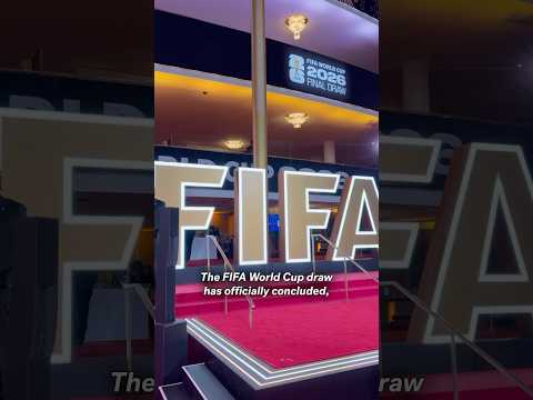 Star-Studded World Cup Draw Sees Trump Receive FIFA Award