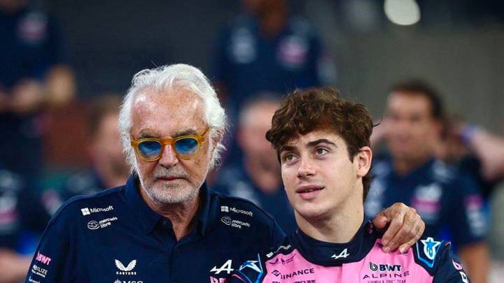 Al fin Flavio Briatore elogió a Franco Colapinto