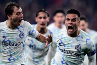 Brilló el Toro. Lautaro, la figura de Inter que le sacó la punta a Milan: el próximo fin de semana buscará un título