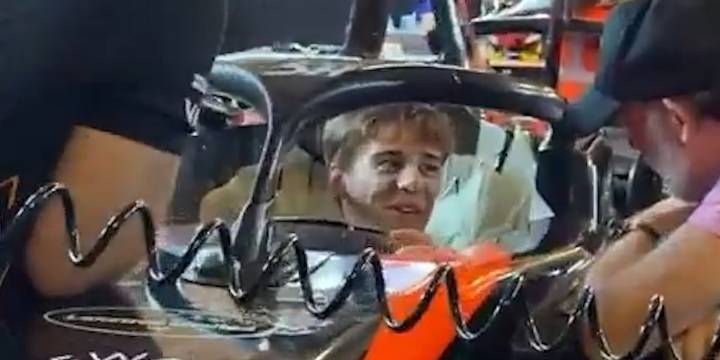 El argentino Nico Varrone sale a pista en la Fórmula 2: su cambio físico para la antesala a la F1