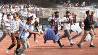 Caos en Calcuta: fanáticos enfurecen al no poder ver a Messi durante su gira por India