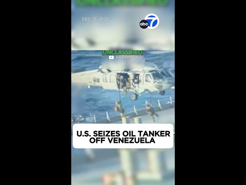 US seizes tanker off coast of Venezuela, Trump says