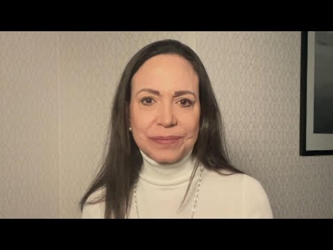 Machado says if the opposition should come to power in Venezuela: "We know what we have to do"