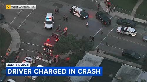 Driver charged nearly 6 months after fatal motorcycle crash in Chester, Pa.