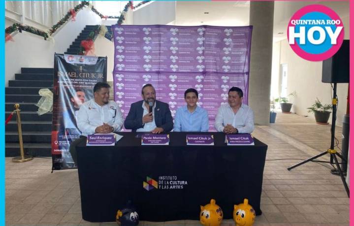 Ismael Cituk Jr. dará concierto a beneficio del CRIT Quintana Roo