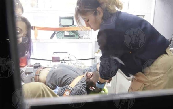 Atropellan a indigente que intentaba cruzar la Ejército Nacional