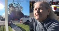 Woman describes nearby gas explosion in California: "My roof fell in"