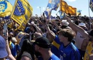 La esquina azul y oro: Colón y Alvear festejan el Día del Hincha de Boca