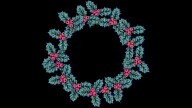 Build a winter wreath in virtual Sno-Isle Libraries acrylics workshop