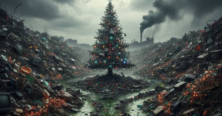Navidad tóxica: México produce 1.5 millones de toneladas de basura electrónica que dañan el agua