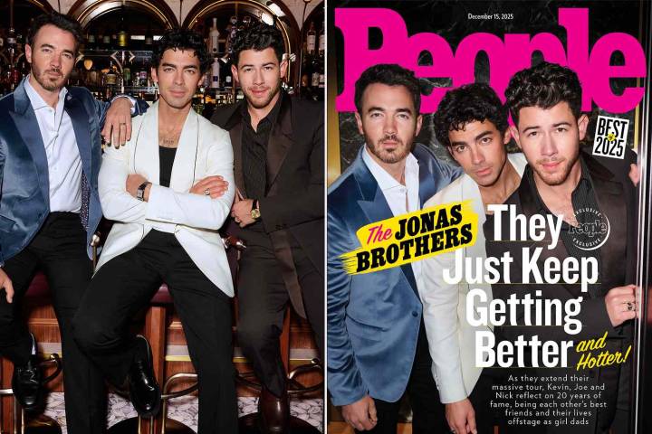 Jonas Brothers Look Back on Their 'Nonstop' 2025: From a Massive Tour to a Holiday Movie to Life as Girl Dads (Exclusive)