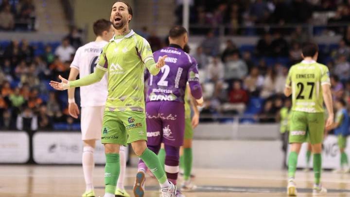 Rivillos lleva al Palma Futsal a los cuartos de final de la Champions