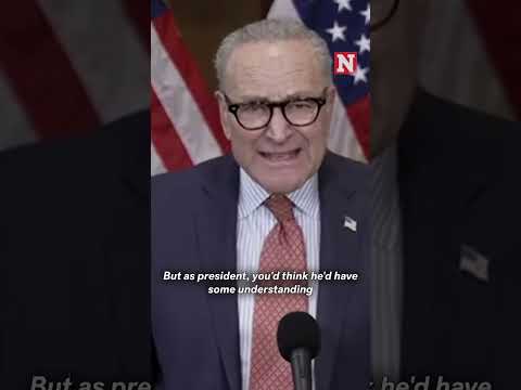 Schumer Calls Out Trump For Being Out Of Touch With Americans Needs: 'In A Bubble'