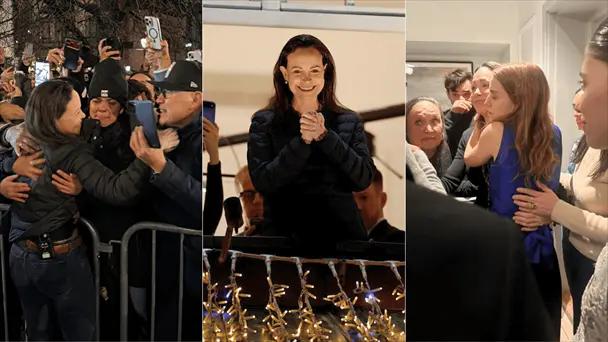 Primera aparición pública de María Corina Machado en Oslo