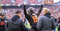 Browns TE David Njoku leaves field in game against Titans