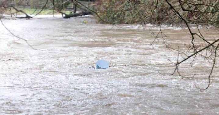 Storm Bram pictures show state of Welsh rivers after torrential downpours