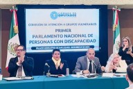 Baja California Sur participa en el Primer Parlamento Nacional de Personas con Discapacidad