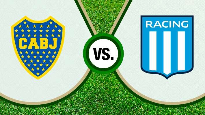 Palacios es titular: Gol a gol de la semifinal del fútbol argentino entre Boca Juniors y Racing Club Hay duelo de chilenos.