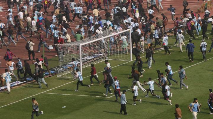 Visita de Messi en India termina en disturbios y aficionados molestos